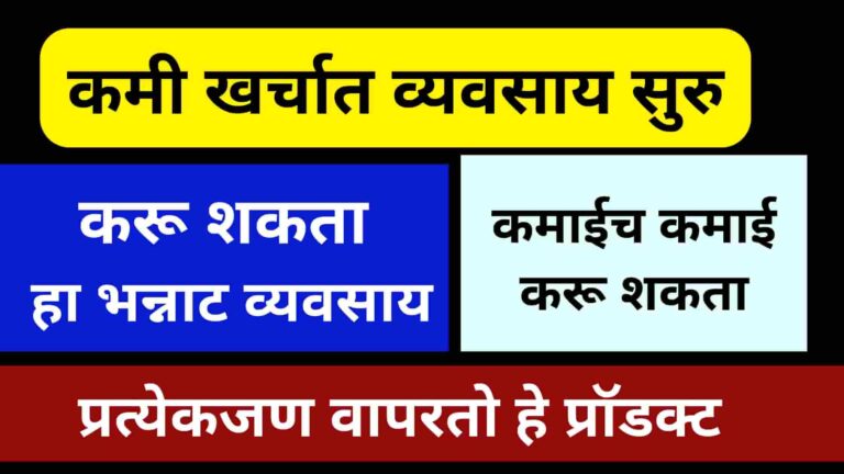 Everyday Use Product Business Idea In Marathi